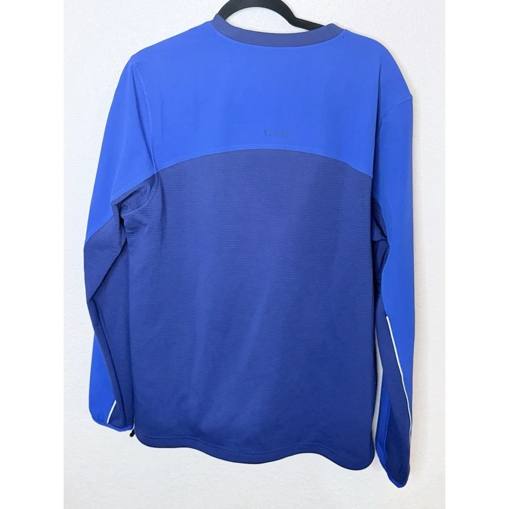 Adidas C.READY TRG CREW Sweatshirt Mens L Victory Blue 3 Stripe Logo‎ NWT$80